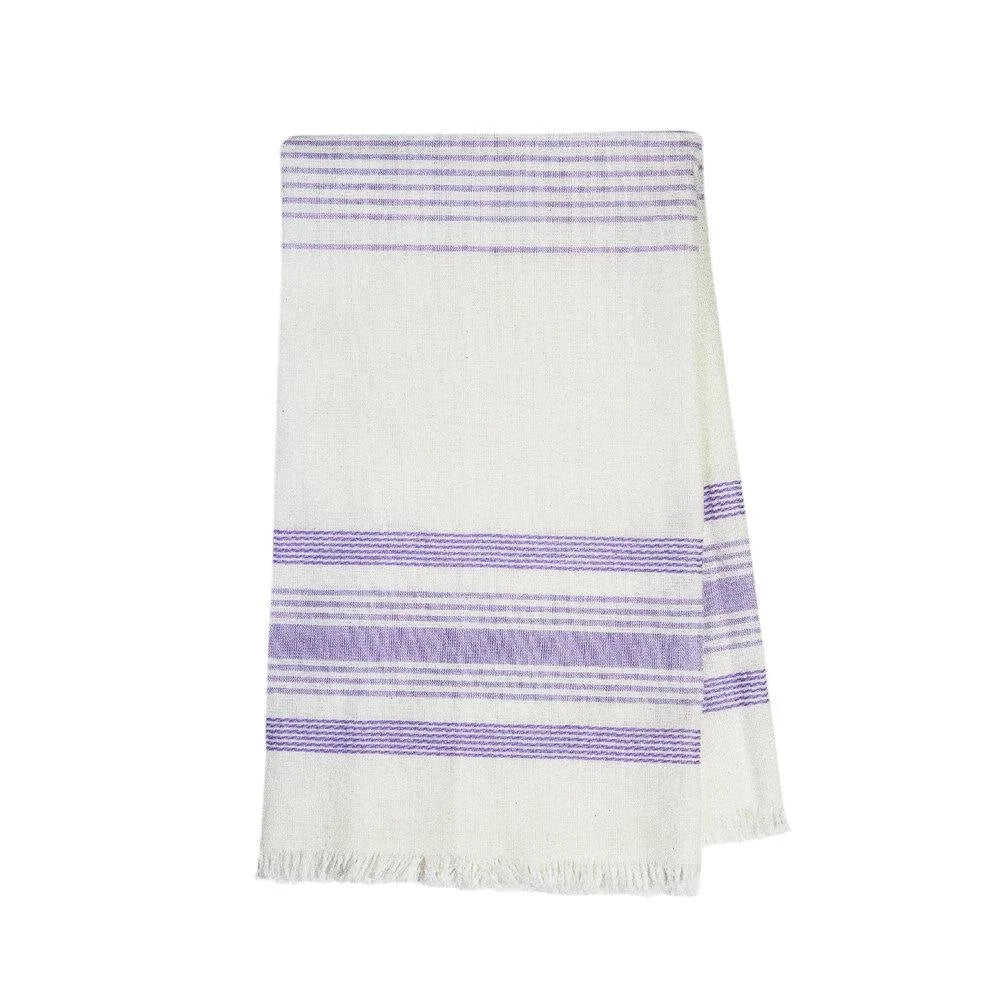 Archive New York - White + Lilac Kitchen Towel