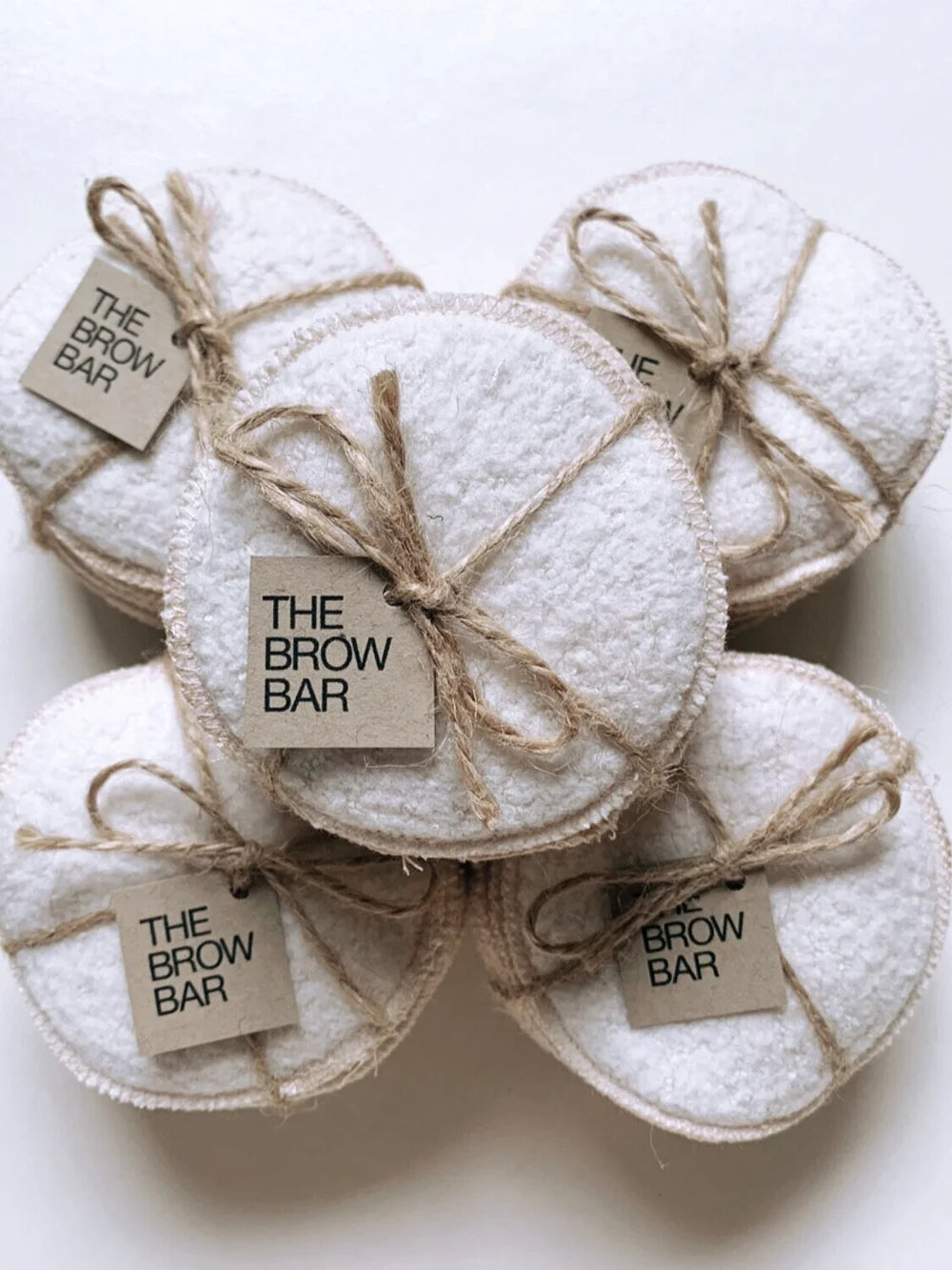The Brow Bar Reusable 100% Organic Cotton Pads